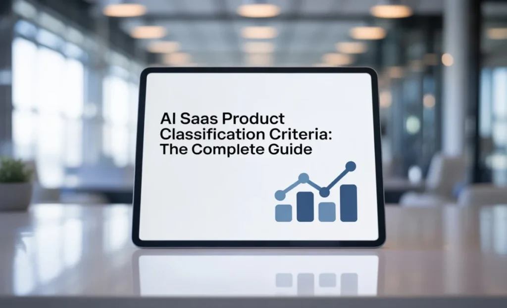 AI SaaS Product Classification Criteria: Complete Guide for Businesses